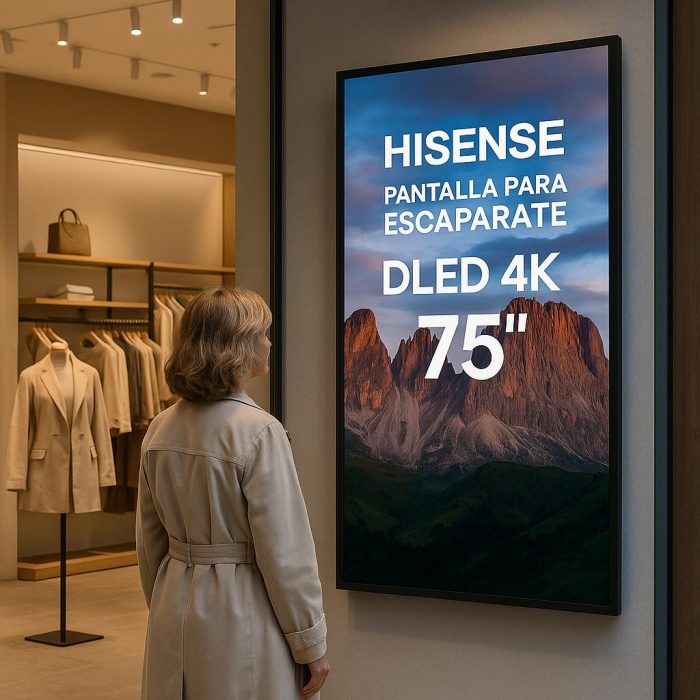 pantallas escaparate LED